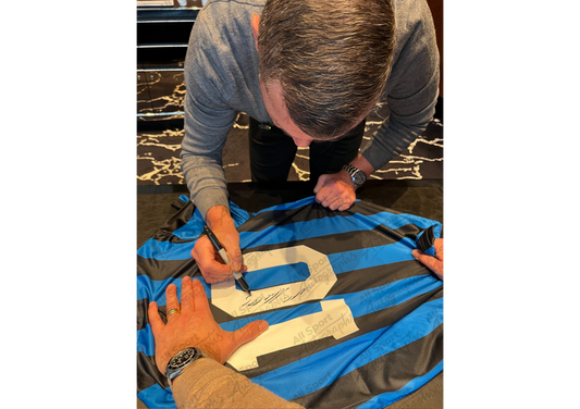 Lothar Matthäus Back Signed Retro Inter Milan 1988/89 Shirt- 'San Siro: Loud, Steep, Mythical'