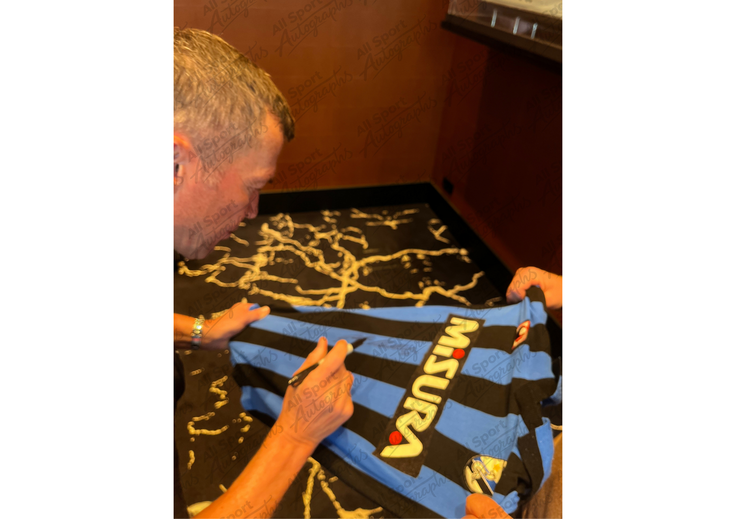 Lothar Matthäus Front Signed Inter Milan 1988/89 Shirt– 'Superhuman Matthäus'