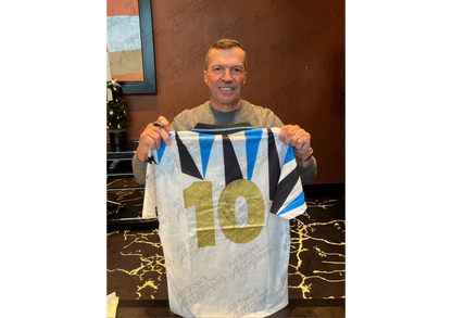 Lothar Matthäus Back Signed Retro Inter Milan 1991/92 Shirt- 'San Siro Nights'
