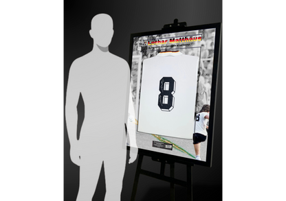 Lothar Matthäus Back Signed Retro West Germany 1986 Shirt- 'Der Panzer'