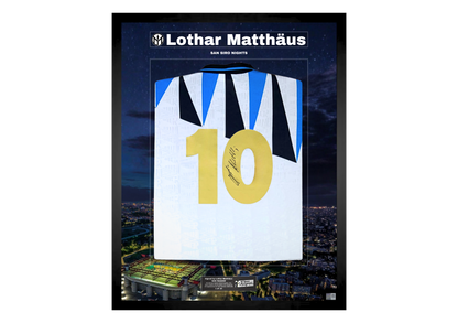 Lothar Matthäus Back Signed Retro Inter Milan 1991/92 Shirt- 'San Siro Nights'