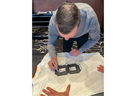 Lothar Matthäus Back Signed Retro West Germany 1986 Shirt- 'Der Panzer'