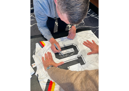 Lothar Matthäus Back Signed Retro West Germany 1990 Shirt- 'The Dream of a Nation'