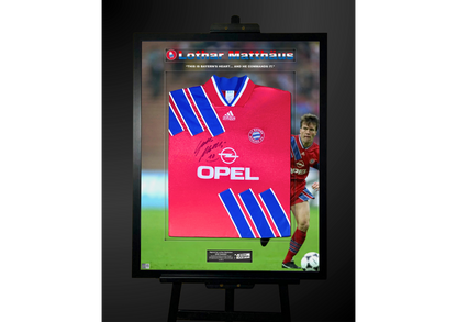 Lothar Matthäus Front Signed Bayern Munich 1993/95 Shirt- 'Bayern's Heart'