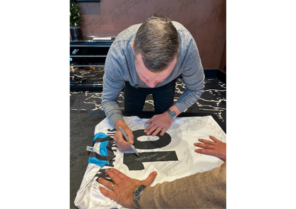 Lothar Matthäus Back Signed Retro Inter Milan 1990/91 Shirt- 'Crafted in Germania, Forged in Milano'