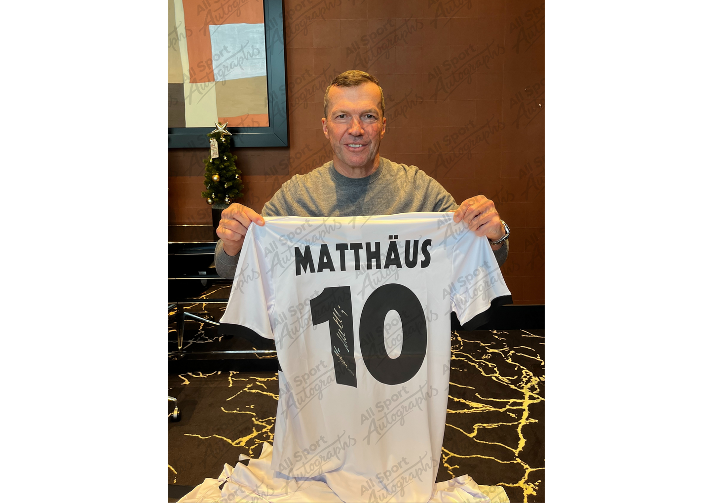 Lothar Matthäus Back Signed Retro Inter Milan 1990/91 Shirt- 'Crafted in Germania, Forged in Milano'