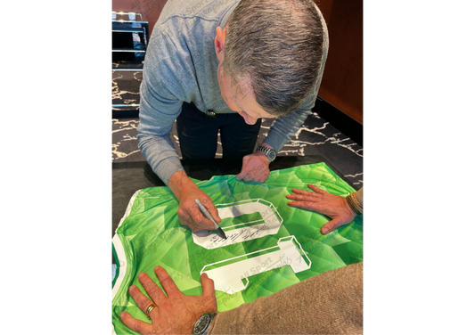 Lothar Matthäus Back Signed Retro West Germany 1990 Shirt- 'Matthäus and Gazza'