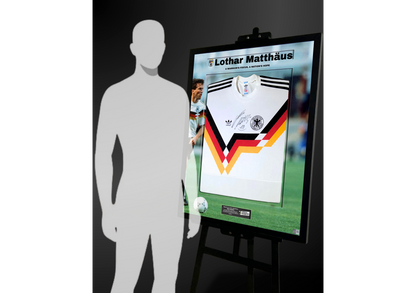 Lothar Matthäus Front Signed West Germany 1990 Shirt- 'A Nation's Hope'