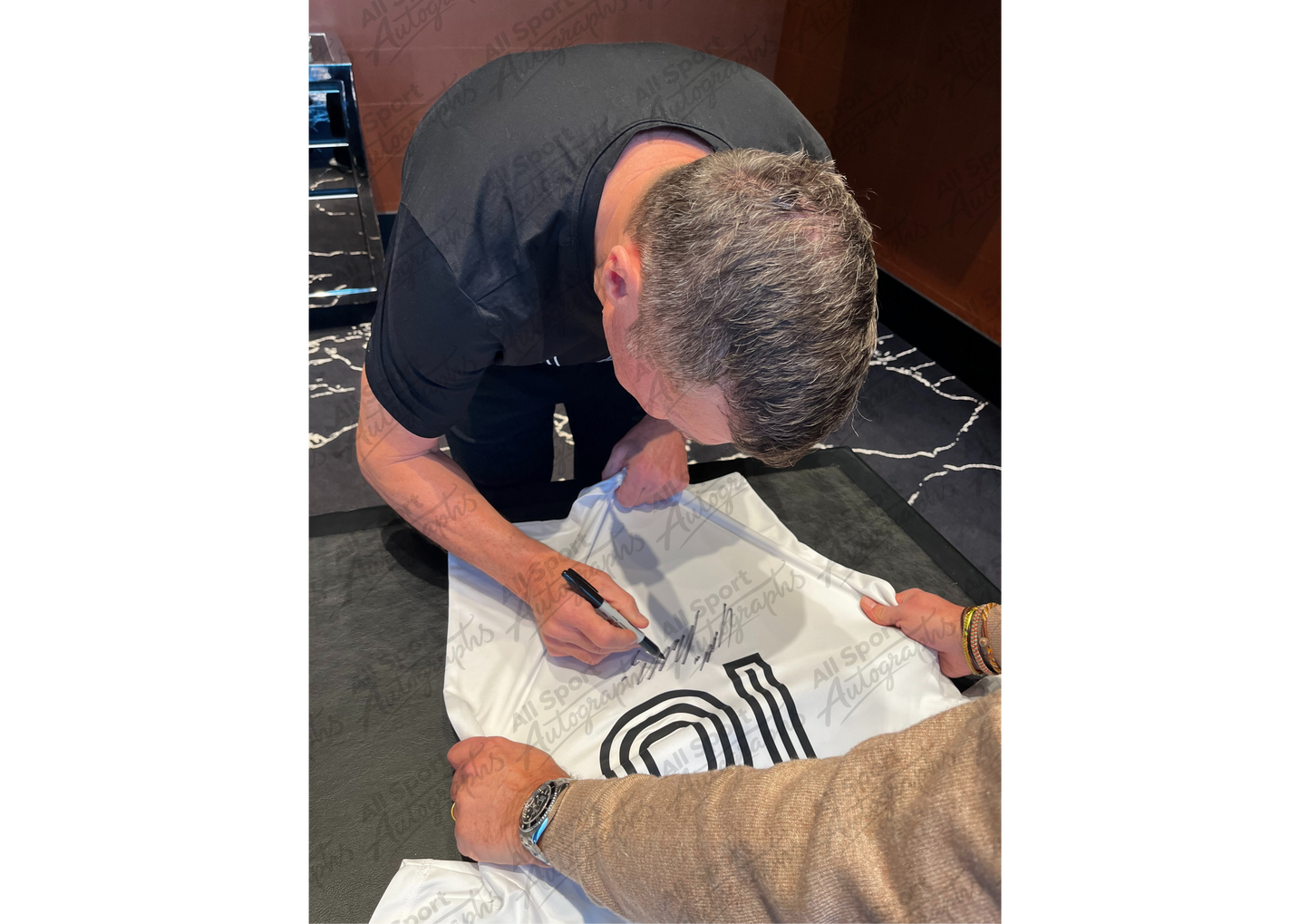 Lothar Matthäus Back Signed Retro West Germany 1980 Shirt- 'A Boy with a Dream'