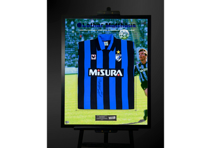 Lothar Matthäus Front Signed Inter Milan 1988/89 Shirt– 'Superhuman Matthäus'